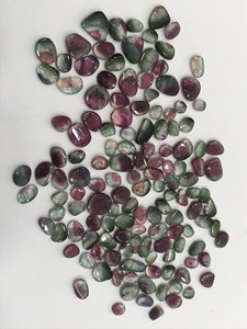 Tranches de tourmaline pastèque naturelle, finition polie brillante, pierres précieuses en vrac pour la fabrication de bijoux, vente en gros, fournisseur premium B2B - Product Image 3
