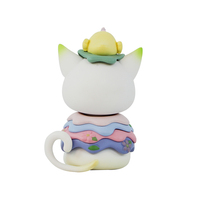 Figurine de fille mignonne en PVC, jouet d'art de collection, personnage animal fantastique, ornement de bureau, marque OEM, 14 ans et plus, unisexe, cadeau en gros