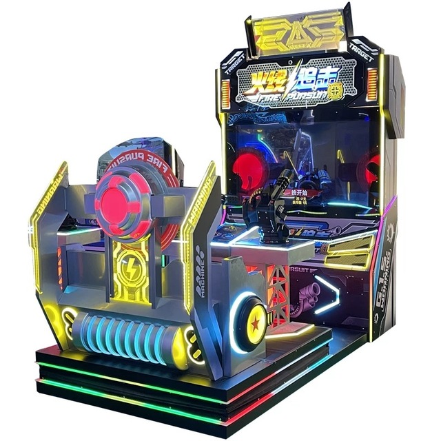 Commercial Coin Operated Tank Shooting Arcade Game Machine Fireline Series Indoor Shooting Simulator for Amusement Venue FEC