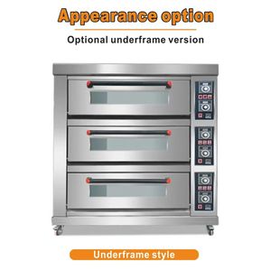 <span class=keywords><strong>Horno</strong></span> Eléctrico de Estilo Europeo DEBACK <span class=keywords><strong>para</strong></span> Panadería, Acero Inoxidable, 3 Niveles, Pantalla LED, Alta Productividad, Uso Comercial - Product Image 5