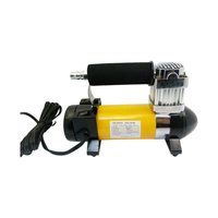 Compresseur d'air électrique métallique 12V à double cylindre pour voiture, vente chaude