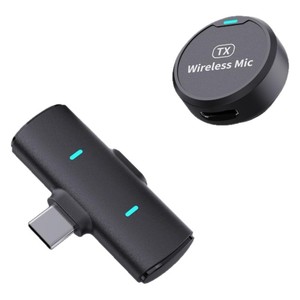Microphone Lavalier Sans Fil M1 pour Diffusion en Direct Mobile, Enregistrement Extérieur, Réduction du Bruit, Portable - Product Image 5