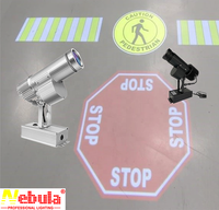Filtre en verre pour logo Gobo publicitaire, lentille coulissante couleur unique pour projecteur LED Gobo, éclairage de scène