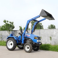 Tracteur agricole compact de 15 CV, fabrication professionnelle chinoise, mini-tracteur pour l'agriculture, petit tracteur agricole