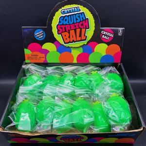 Juguetes Antiestrés HAPU TPR, Pepinos Verdes Populares para Apretar, Material Suave Relleno de Harina, Rebote Lento, para Niños - Product Image 1