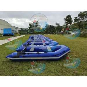 गर्म बिक्री Inflatable रोइंग नाव Inflatable मछली पकड़ने बेड़ा Inflatable मोटर नाव के साथ हवा मंजिल