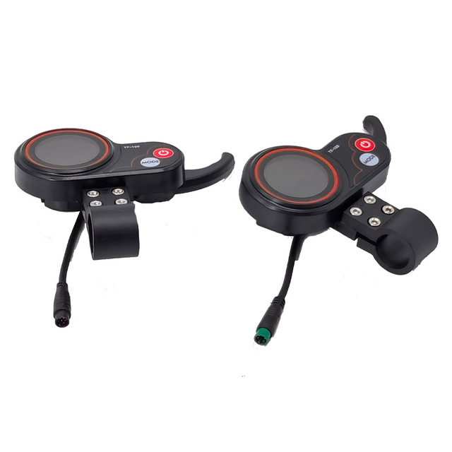 Dashboard LCD Display Throttle Stainless Steel Electric Scooter 24V /36V/ 48V / 60V / 72V Universal Fitment