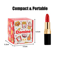 Jeu de cartes Domino personnalisé pour enfants, jeu de société rapide sur le thème des dessins animés, vente en gros d'usine, ensemble de cartes à jouer pour enfants et familles pour fêtes