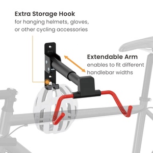 Support de rangement <span class=keywords><strong>horizontal</strong></span> réglable, support de rangement <span class=keywords><strong>mural</strong></span> pour <span class=keywords><strong>vélo</strong></span>, pour garage intérieur. - Product Image 5