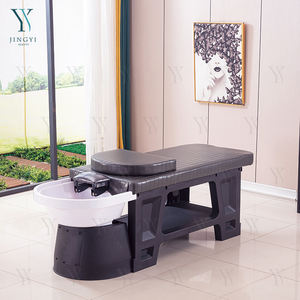 Vente en gros moderne personnalisé salon de coiffure lavage eau thérapie tête spa shampooing lit lavage cheveux avec vapeur pour <span class=keywords><strong>coiffeur</strong></span> - Product Image 3