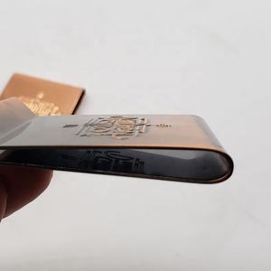 कारखाने की बिक्री सस्ती गुणवत्ता धातु अनुकूलित प्राचीन फिनिश मनी क्लिप - Product Image 6