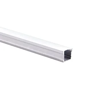 Custom ceiling bar light with aluminum recessed drywall Plaster wall LED profile