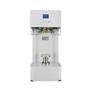 2021 New design non-rotary tin can seamer plastic can sealer machine can sealing machine automatic