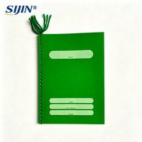Carnet personnalisé relié en fil 200x150mm, cahier d'exercices ligné pour l'école, carnet d'écriture pour étudiants, 80 feuilles, papeterie scolaire en gros