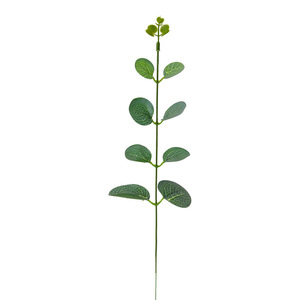 Laixing <b>Artificial</b> Eucalyptus Leaf 30cm <b>Silk</b> <b>Flower</b> Wedding Home Decoration - Product Image 2