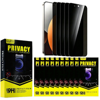 Protection d'écran en verre trempé anti-espion pour Redmi Note 11 11S 4G 11S 5G 11 Pro 11 Pro+ Protection de la vie privée