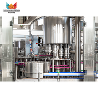 Machine de remplissage électrique automatique de vente chaude pour les boissons CSD 220V 3808V 415V Machine de remplissage de boisson carbonatée de bouteille en plastique