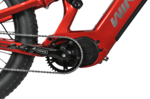 DENGFU E-BIKE Xe Đạp Tuyết Động Cơ Bafang E56 M620 Xe Đạp Khung Carbon Giảm Xóc Hoàn Toàn 9S Với Phiên Bản Đeo Vai - Product Image 4