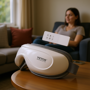 Masseur oculaire Vevor avec chaleur, 5 modes, musique Bluetooth, rechargeable, pour le soin des yeux - Product Image 2