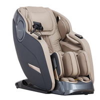 Fauteuil de massage intelligent Zhouqi, mécanisme 3D, zéro gravité, avec musique Bluetooth et charge sans fil