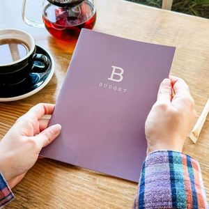 A5 Compact Undated Monthly Budgeting <b>Planner</b> 100 Sheets Printed Gift Edition Wholesale - Product Image 2