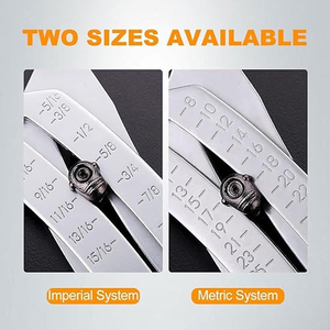 เครื่องมือวัดขนาดน็อตและสลักเกลียวแบบพกพา ทนทาน พิมพ์ด้วยเทคนิค Letterpress - Product Image 4