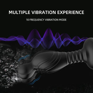 Tapón Anal Inflable <span class=keywords><strong>Superman</strong></span> para Estimulación Anal Masculina, Masaje con Vibración, Resistente al Agua, 125g, 5*2.5*14cm - Product Image 5