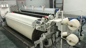 Telar de chorro de aire de máquina de tejer textil de alta velocidad eléctrica GF910