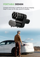 Adaptateur de chargeur CCS2 vers AC DC EV Compatible avec les voitures Tesla New Condition Combo DC Adaptateur de charge rapide