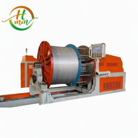 Machine à rembobiner les tiges d'aluminium avec contrôle automatique de la vitesse et enroulement soigné pour une utilisation en usine de filage