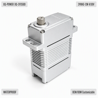 Moteur servo robot XQ-POWER XQ-S9350D 390 kg, servo numérique sans balais, étanche, 30 V, boîtier en aluminium CNC, engrenage en acier inoxydable, OEM