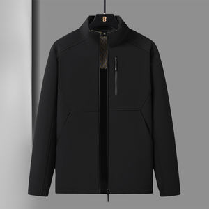 Vêtements de travail d'automne, manteau anti-salissure, coupe-vent, veste de travail imperméable à col montant, confortable et respirant - Product Image 1