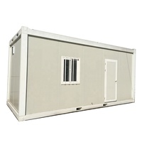 Utilisation polyvalente Maison modulaire en conteneur Construction en acier et panneau sandwich pour immeuble de bureaux et autres utilisations étendues