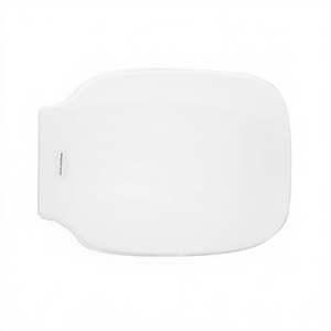 Sedile WC per Vaso Vincenti Elegant Forma 10 Bianco con Cerniere a Scomparsa - Product Image 3