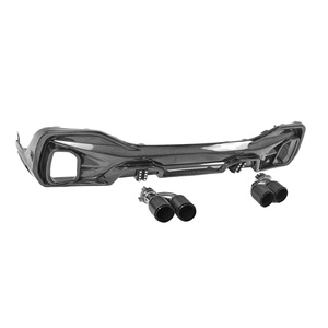 Diffuseur léger en fibre de carbone LD Style lèvre de pare-chocs arrière pour <span class=keywords><strong>BMW</strong></span> <span class=keywords><strong>X6</strong></span> G06 M Sport <span class=keywords><strong>2019</strong></span> up - Product Image 3