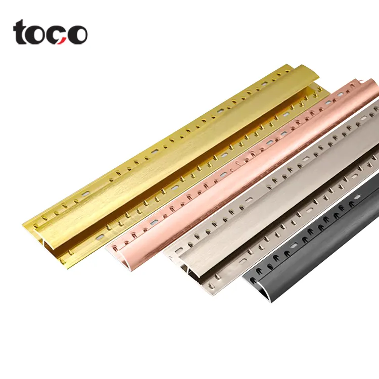 Toco Aluminum Cover Strips For Carpet And Flooring Carpet Edging Strip Wickes Silver Corner Edge Metal Profile Door Bar Trim