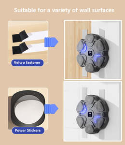 Intelligent Music Boxing Machine Trainer Réseau Rouge Réaction Mur Cible Boxe Cible Maison Enfants Hit Rhythm - Product Image 6