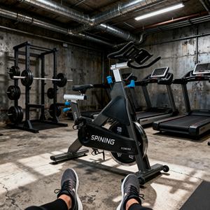 <span class=keywords><strong>Bicicleta</strong></span> de <span class=keywords><strong>Spinning</strong></span> <span class=keywords><strong>para</strong></span> Gimnasio en Casa, Equipo de Ejercicio, <span class=keywords><strong>Bicicleta</strong></span> Fija como Elemento Central <span class=keywords><strong>para</strong></span> el Gimnasio Doméstico - Product Image 1