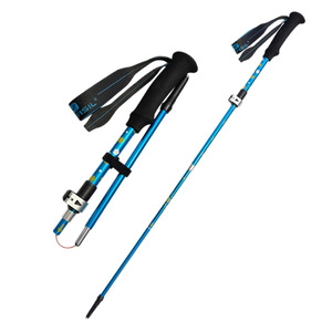 Bâton de randonnée pliable pour enfants, 33cm-95cm, bâton de randonnée léger en alliage d'aluminium avec poignée EVA - Product Image 5