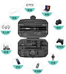 NUEVO Juego de Destornilladores Magnéticos 152 en 1 con Mango de Acero, Destornilladores Torx Hexagonales de Precisión OEM Multiusos, Kit de Reparación para Computadoras, PC y Teléfonos - Product Image 2