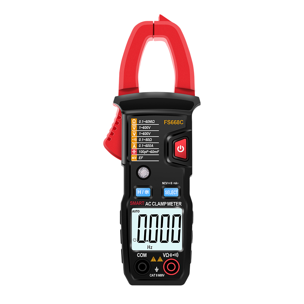 Vero RMS 6000 Conti NCV con Corrente ALTERNATA AC/DC Voltage Clamp Meter Misurare La Resistenza Capacità di Frequenza