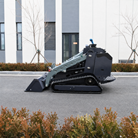 Chargeuse compacte sur chenilles de nouvelle conception, haute productivité et faible coût d'entretien, avec plusieurs accessoires