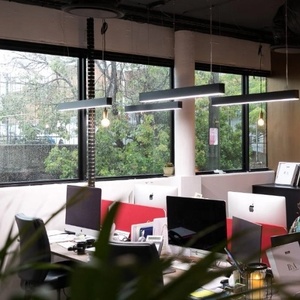 SDW3842M lampada lineare pendente profilo <span class=keywords><strong>LED</strong></span> 38MM <span class=keywords><strong>X</strong></span> 42MM, SET con copertura opale/lente in cristallo - Product Image 5