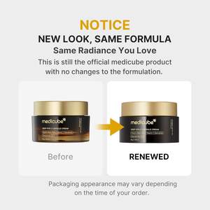 Crème de nuit hydratante pour le visage Medicube Deep Vitamin C & Squalene - Anti-rides, éclat et luminosité de la peau pour tous les types de peau - Product Image 2