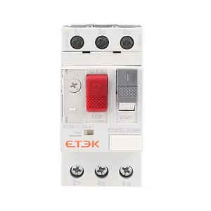 ETEK motor circuit breaker EKMS2 AC type 240V-390V 32A 80A motor protection circuit breaker