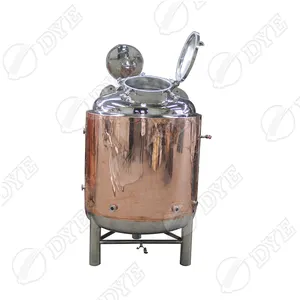 500l 1000l 2000l Brewery Microbrewery Copper Serving Dimple Jacket Brite Tank Bright Beer Tank