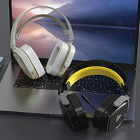 Headset Gaming Tri Mode Kustom OEM, Driver Dinamis 50mm, Ringan, Bantalan Telinga Nyaman Untuk Pembelian Grosir dalam Jumlah Besar