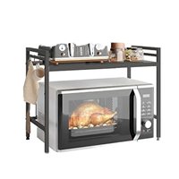 Étagère de rangement télescopique pour cuisine, étagère multifonctionnelle pour micro-ondes, four et cuiseur à riz