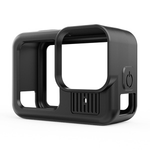 Funda de silicona caliente para GoPro Hero13 Marco protector negro con cubierta de lente Correa de muñeca Cordón <span class=keywords><strong>Go</strong></span> <span class=keywords><strong>Pro</strong></span> 13 12 - Product Image 3