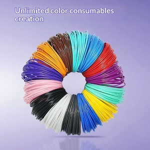 3D Pen <b>PLA</b> Filament Refill 10ft Refill Per Color 150ft Total Sample Pack for 3D Pens/Printers - Product Image 2